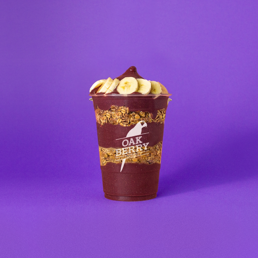 O Original (500ml): Granola e banana