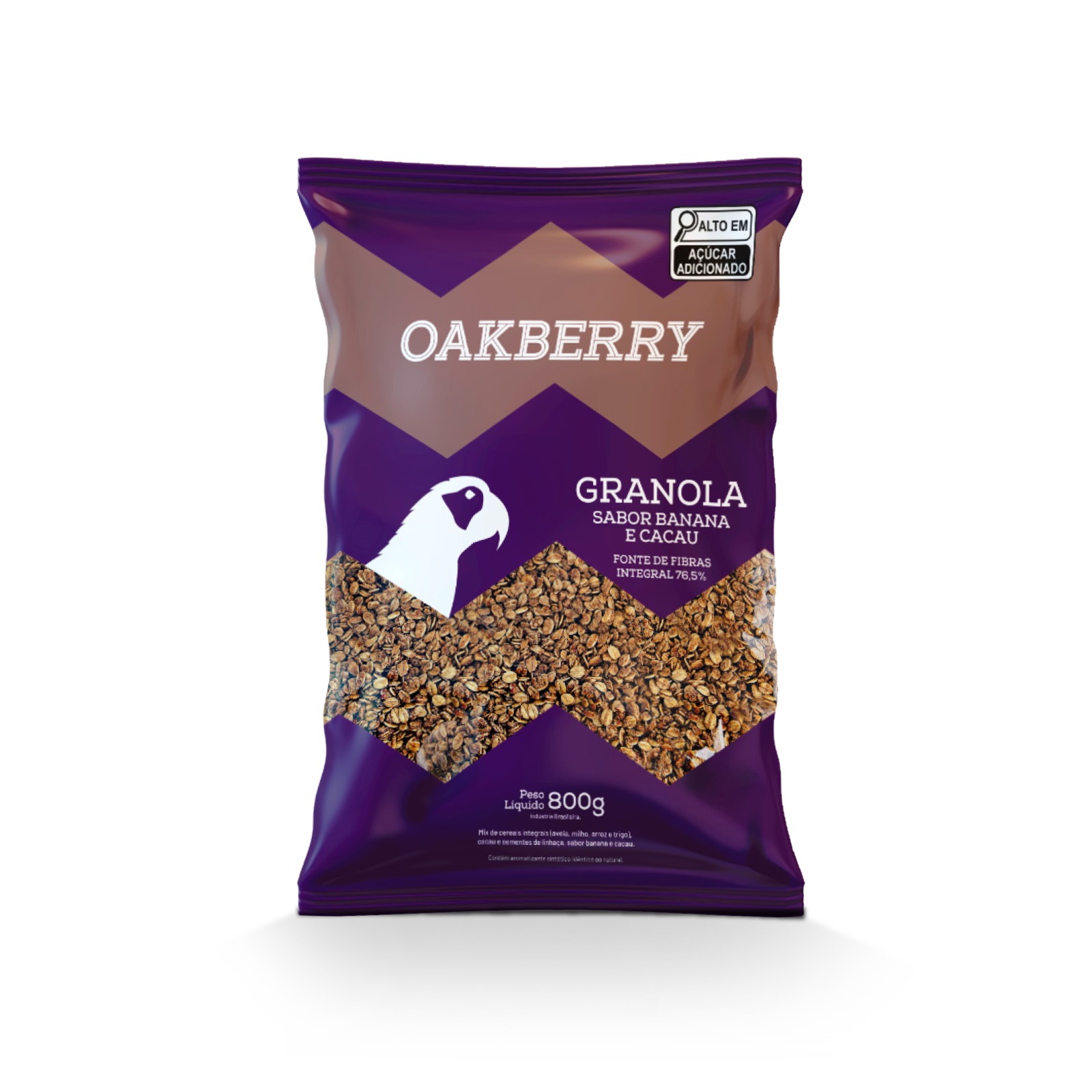 Granola de Banana e Cacau (800g)