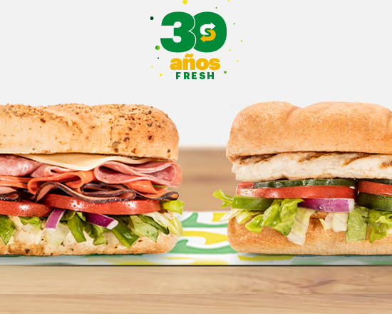 ¡Aniversario Subway!